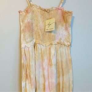 Kiwi Punch Women's Pastel Tie-Dye Jumpsuit